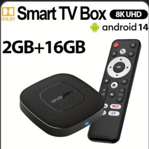 8K Net TV Box Android 14 (2GB + 16GB) – Ultimate Smart Streaming Experience